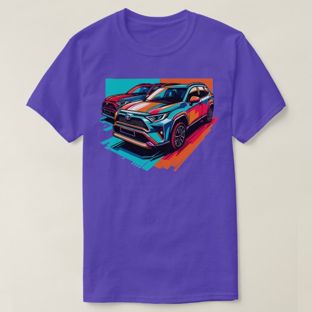Toyota RAV4 21 T-Shirt (Design Front)