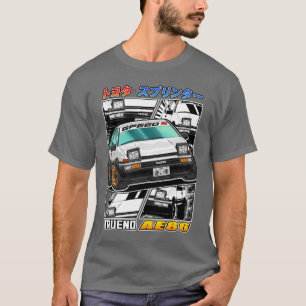 Toyota Sprinter Trueno AE86 Street Racing T-Shirt