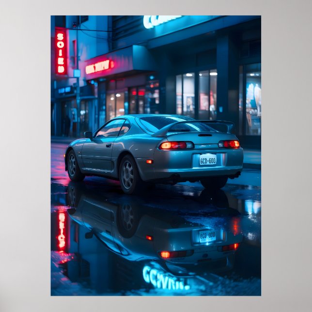 Toyota Supra Poster (Front)