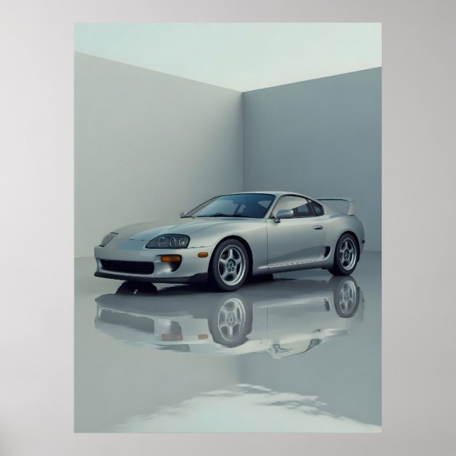 Toyota Supra Poster (Front)