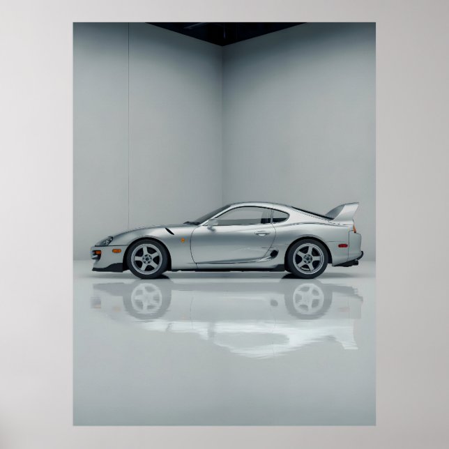 Toyota Supra Poster (Front)