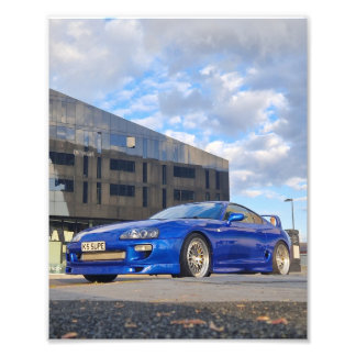Toyota Supra - Urban beast, spotlight on. Photo Print