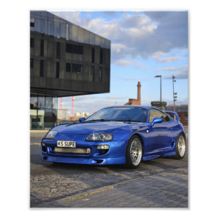 Toyota Supra - Urban beast, spotlight on. Photo Print