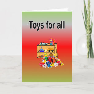 Toys for all card