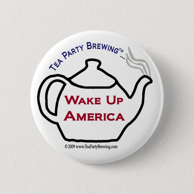 TP0101 Wake Up America Button (Front)