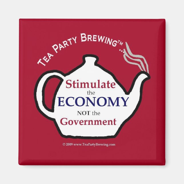 TP0104 Stimulate Economy Not Government Magnet (Front)