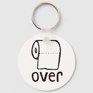 TP Toilet Paper Over Key Ring