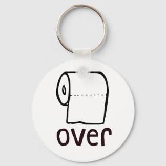 TP Toilet Paper Over Key Ring