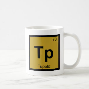 Tp - Tupelo Mississippi Chemistry Periodic Table Coffee Mug
