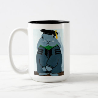 TPIO Grumpy Graduation PhD Rabbit Mug
