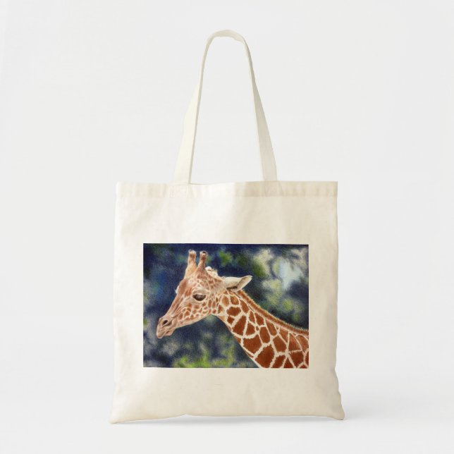 TPTE WITH GIRAFFE TOTE BAG (Front)