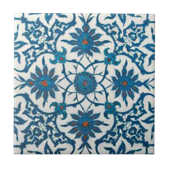 TR003 Turkish Reproduction Ceramic Tile (Front)