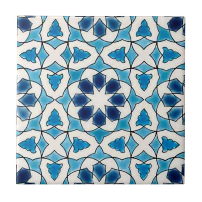 TR006 Turkish Reproduction Ceramic Tile (Front)