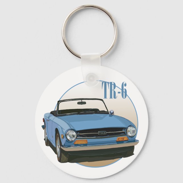 TR6 KEY RING (Front)