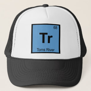 Tr - Toms River New Jersey Chemistry City Symbol Trucker Hat