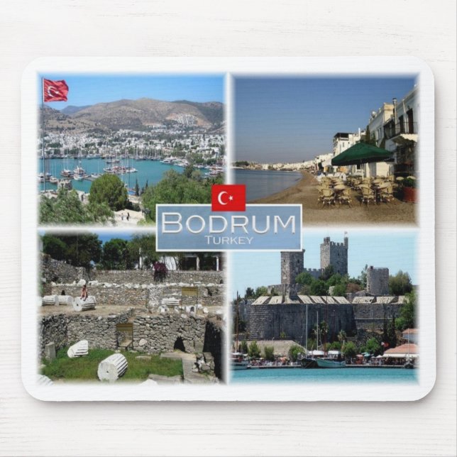 TR Turkey - Bodrum - Mouse Pad (Front)