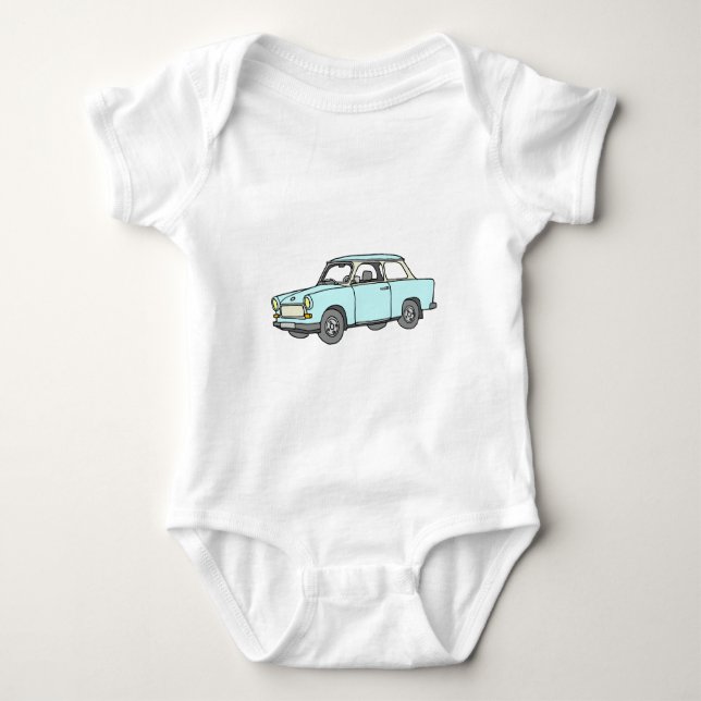 trabant baby bodysuit (Front)