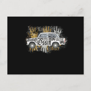 Trabant Pappe DDR Ossi Postcard