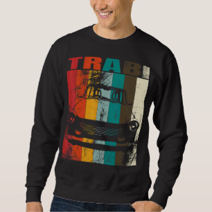 Trabi East Germany Car Ddr Cult Retro Vintage P50  Sweatshirt