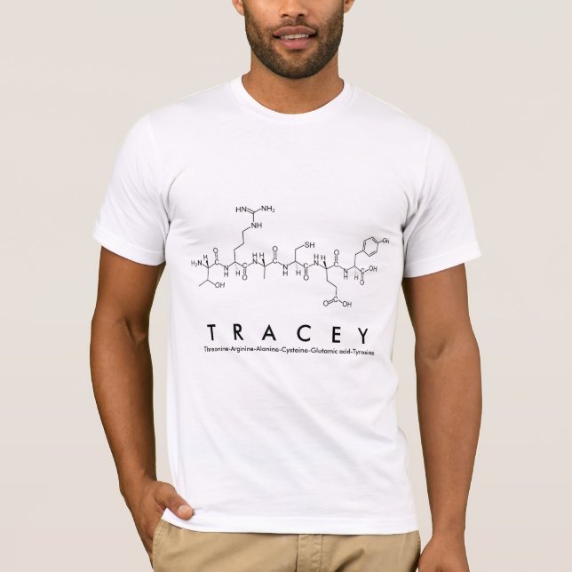 Tracey peptide name shirt M (Front)