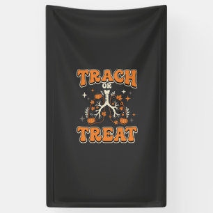 Trach or Treat Halloween Respiratory Design Banner