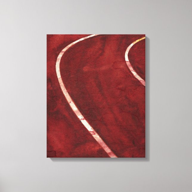 Track 2010 canvas print (Front)