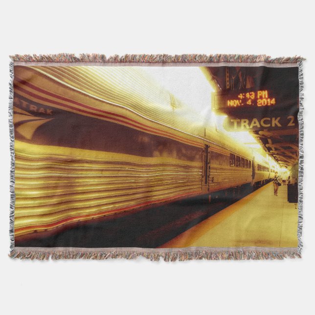 Track 2 throw blanket (Front)