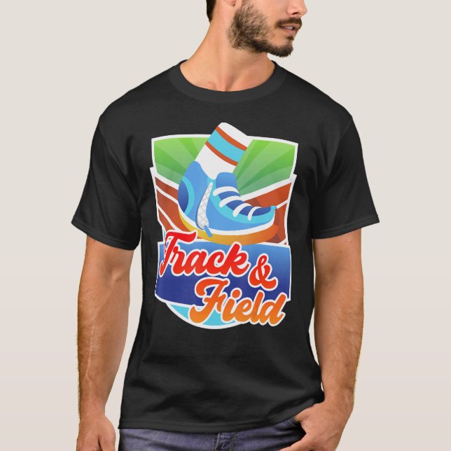 Track And Field Athlete Track And Field Athlete T-Shirt (Front)