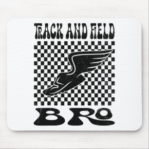 Track And Field Bro Mothers Day Mouse Pad