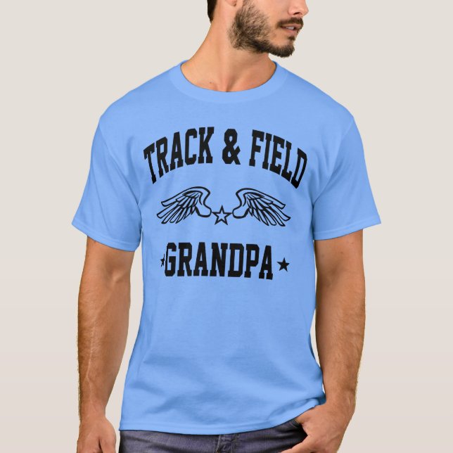 Track and Field Grandpa T-Shirt (Front)