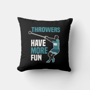 Track And Field Hammer Throw Sport Gift Cushion