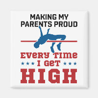 Track and Field High Jump Every Time I Get High