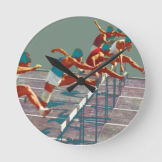 Track and Field Hurdles Clock