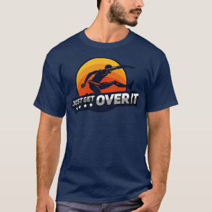 Track and Field Just Get Over It T-Shirt