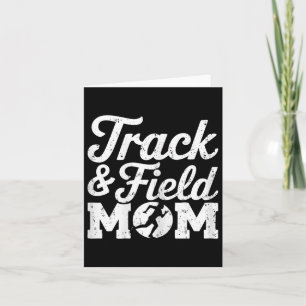 Track And Field Mum Shirt Runner Women Track Mum M Card