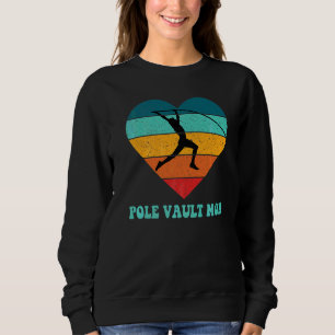 Track And Field Pole Vault Mum Sweatshirt