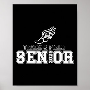 Track And Field Senior 2025 Graduation Year 1 Poster