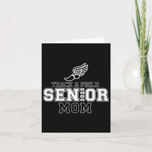 Track And Field Senior Mum 2025 Graduation Year Card
