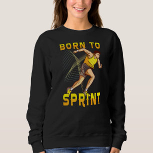 Track And Field Track & Field Runner Running 1 Sweatshirt