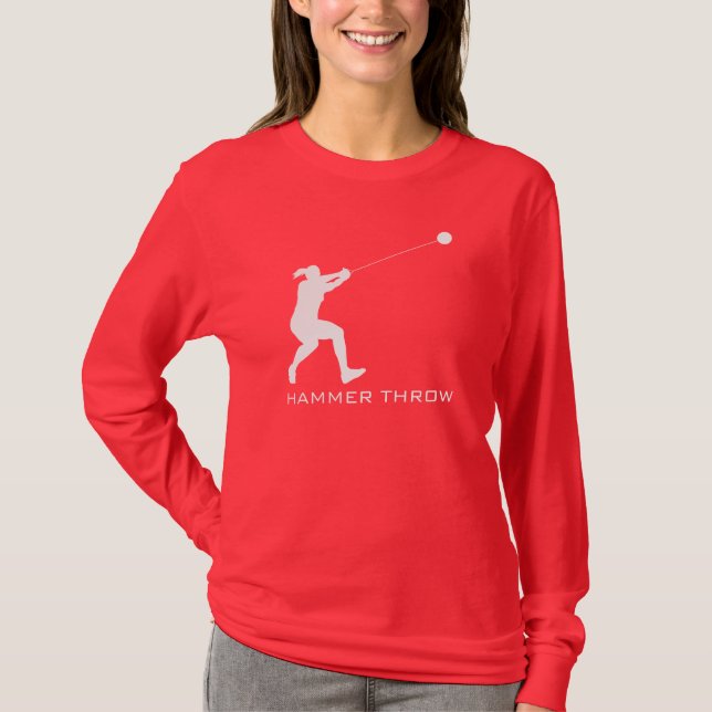 Track and Field - Women's Hammer Throw T-Shirt (Front)