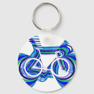 Track Bike sc Key Ring