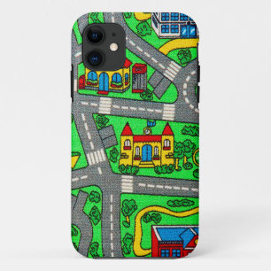 Track carpet Car Road Nostalgic, 90s nostalgia Case-Mate iPhone Case