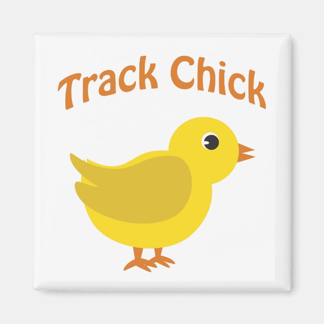 Track Chick Magnet (Front)