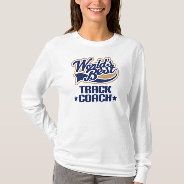 Track Coach Gift T-Shirt (Front)