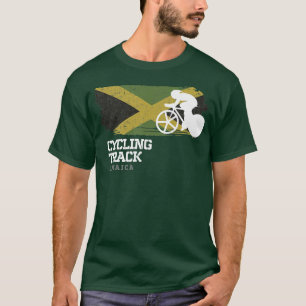 Track Cycling Jamaica Road Bike Racing Speed Cycli T-Shirt