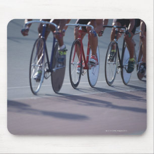 Track cycling mouse pad