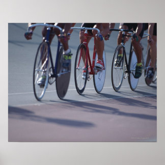 Track cycling poster