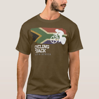 Track Cycling South Africa Road Bike Racing Speed  T-Shirt
