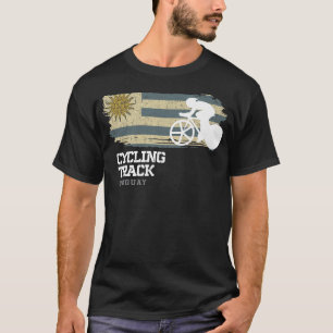 Track Cycling Uruguay Road Bike Racing Speed Cycli T-Shirt