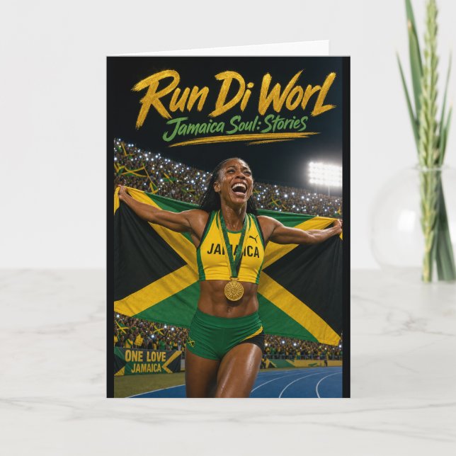 Track & Field Card | Champion (Front)